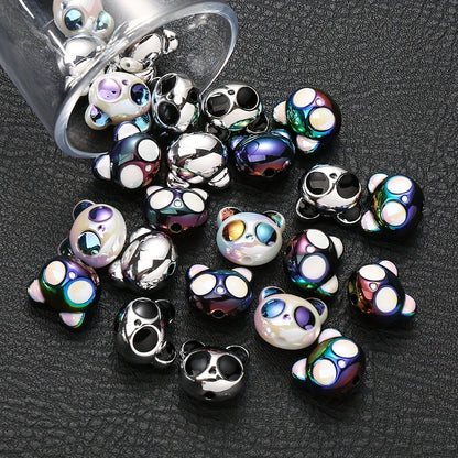 Panda Shape Acrylic Beads
