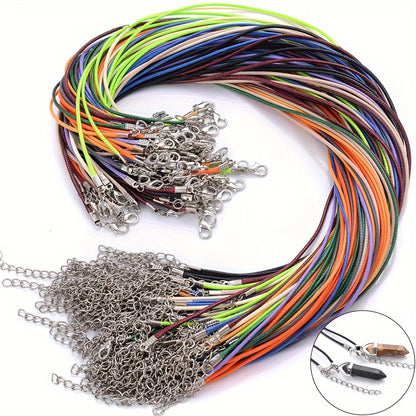 Waxed Leather Necklace Cord
