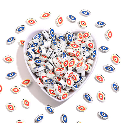 Evil Eye Polymer Clay Beads
