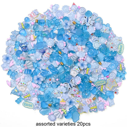Icy Animal & Flower Resin Beads