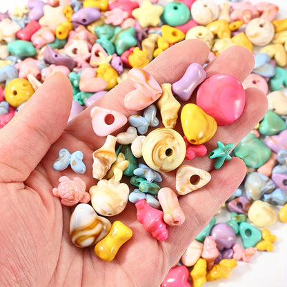 Ocean Style Acrylic Beads