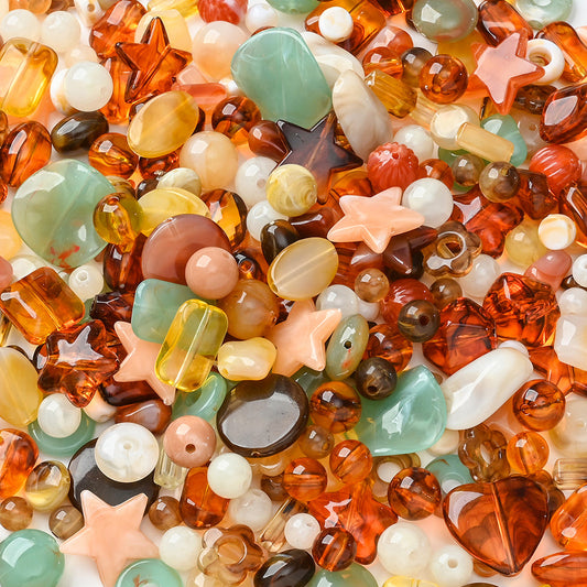 Mixed Acrylic Beads