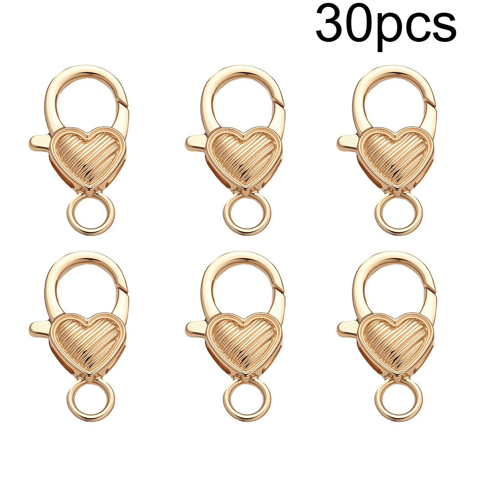 Golden & Silver Keychain Clasp Set