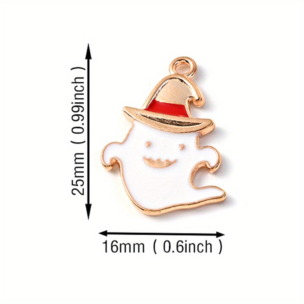 Halloween Alloy Enamel Pendants