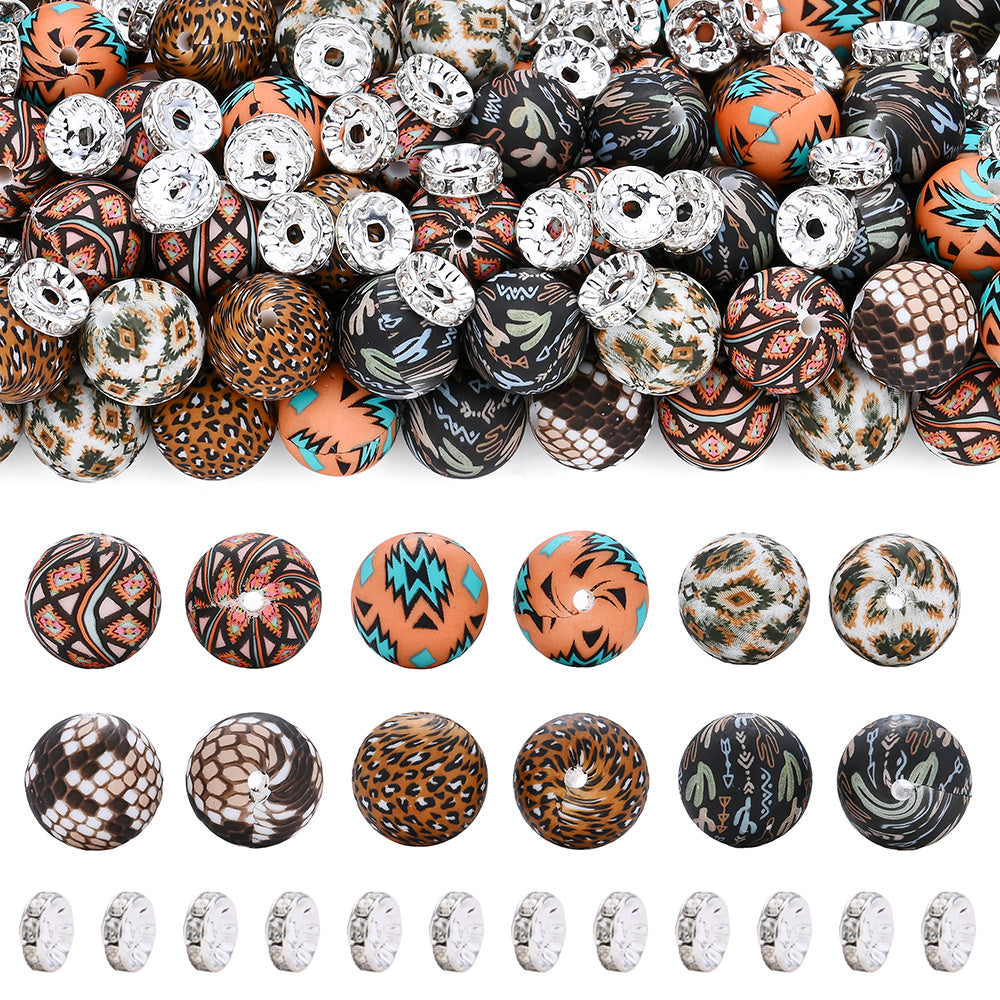 Indian Style Silicone Spacer Beads