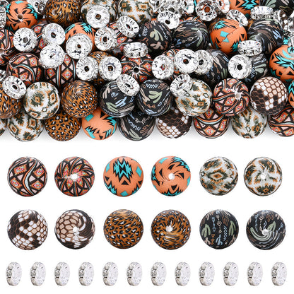 Indian Style Silicone Spacer Beads