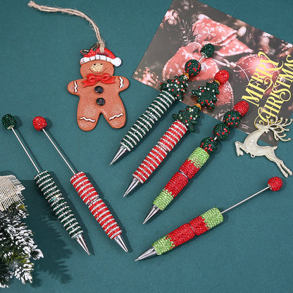 Christmas Beadable Ballpoint Pens