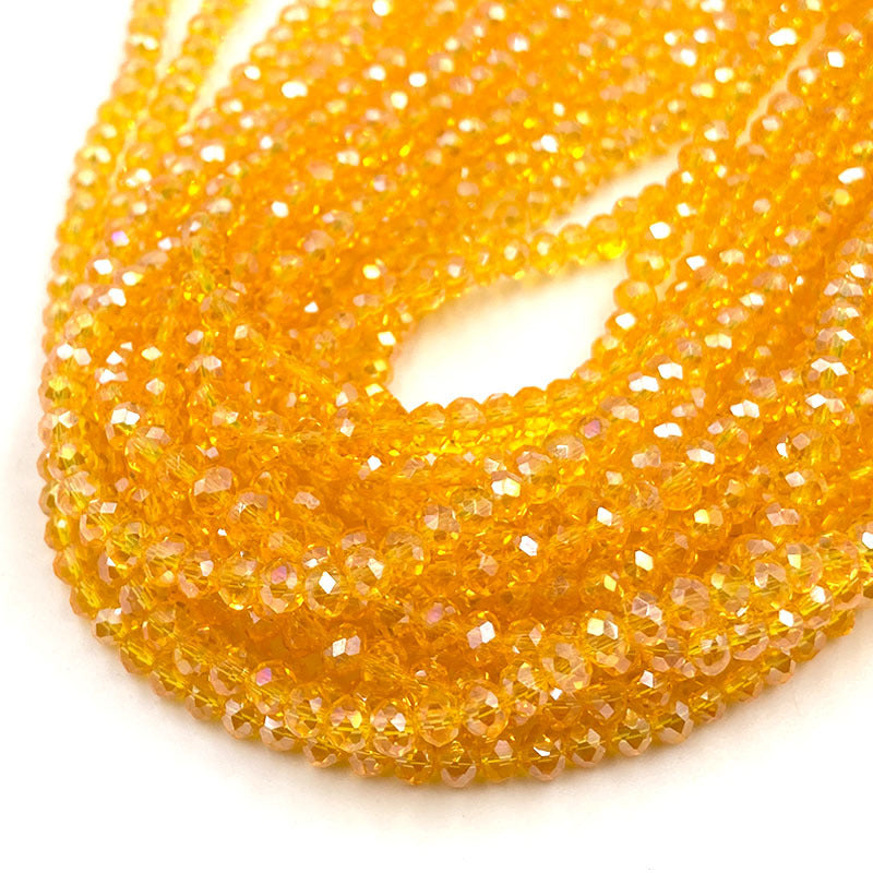 10mm Colored Cylindrical Glass Spacer Beads