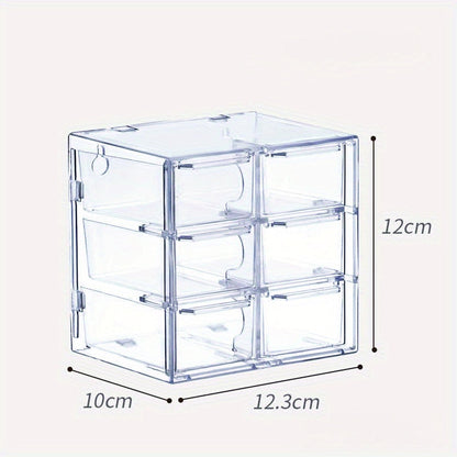 6/9/12-Grid Clear Acrylic Jewelry & Craft Storage Organizer