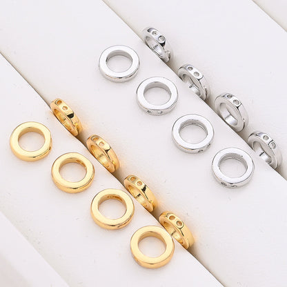 Alloy Bracelet End Buckles