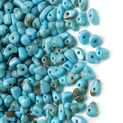 Mixed Color Irregular Acrylic Loose Beads