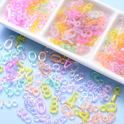 Colorful Acrylic Digital Pendants
