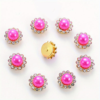 Acrylic Diamond Imitation Pearl Patches
