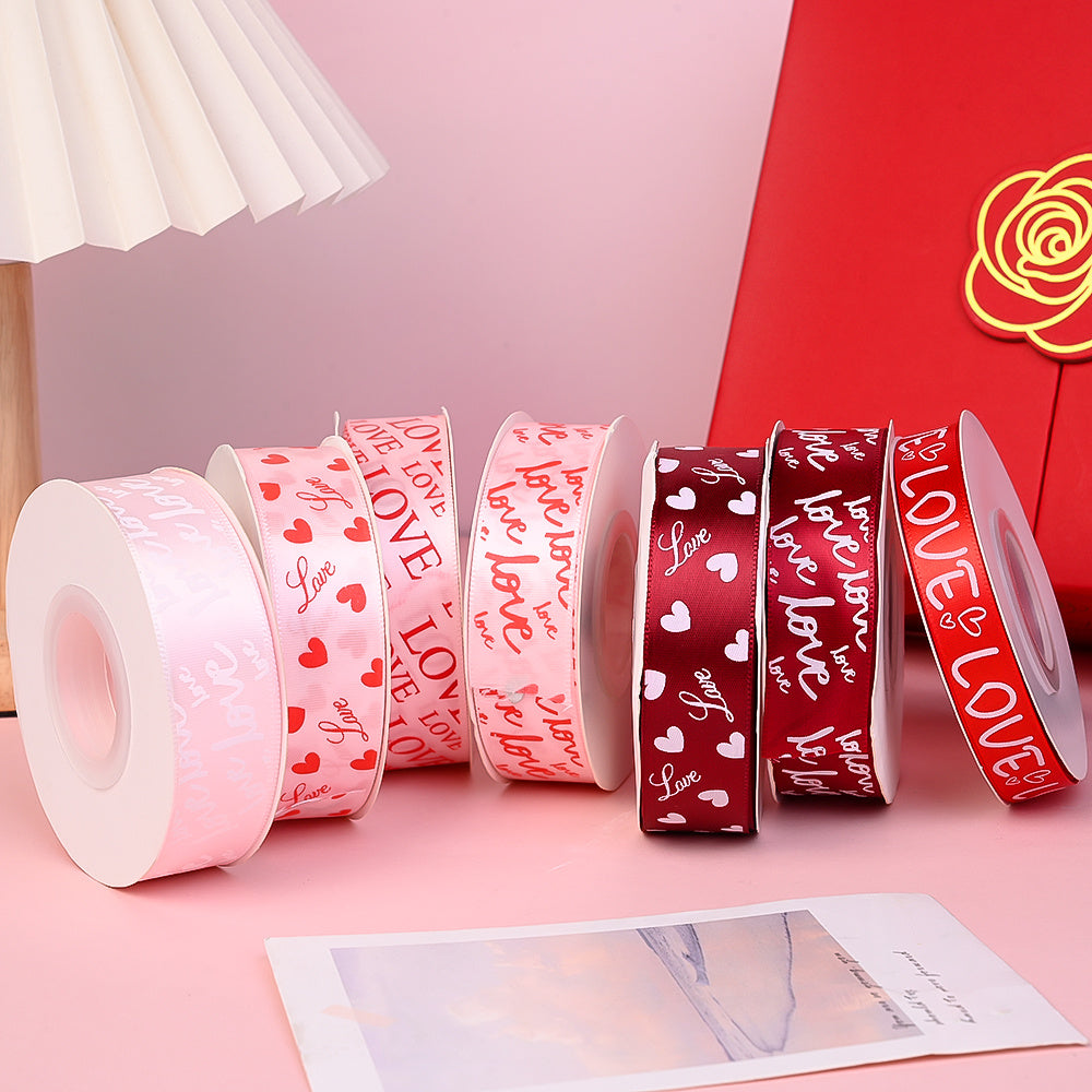 Love Heart Grosgrain Ribbon