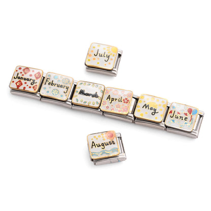Golden Italian Charm Links