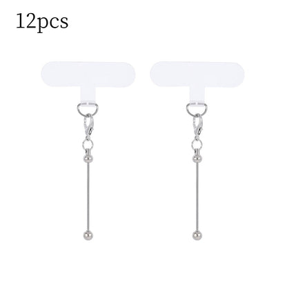 Golden & Silvery Blank Phone Chain Set