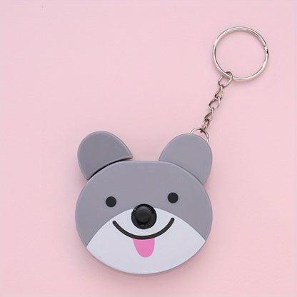 1PC 11.5×5.8cm Animal Series Mini Soft Measuring Tape