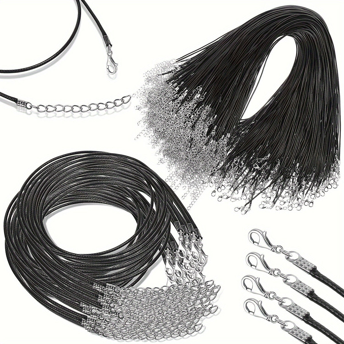 Waxed Leather Necklace Cord