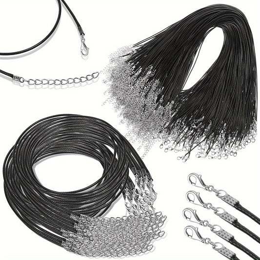 Waxed Leather Necklace Cord
