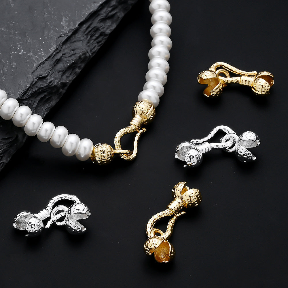Gold Brass Fish Hook Clasps