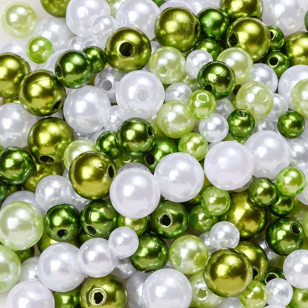 Colorful ABS Imitation Pearl Beads