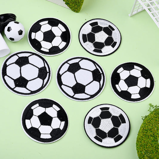 12PCS Football Embroidery Patch Set