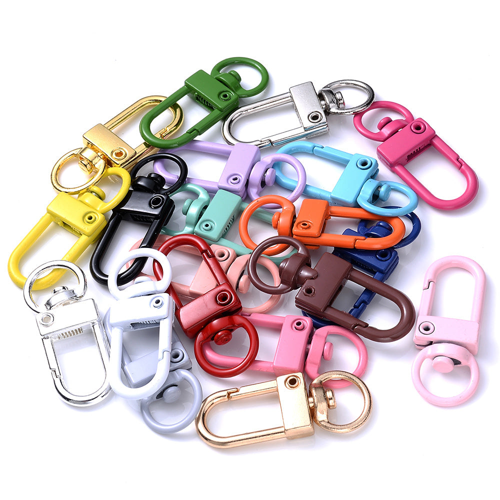 Colorful Swivel Keychain Clasps