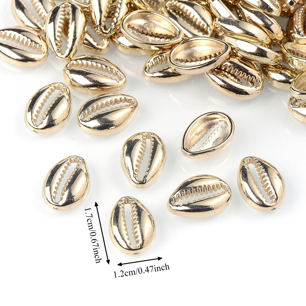 Shell CCB Spacer Beads