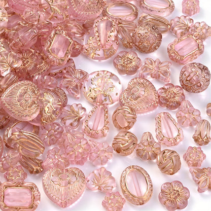Retro Acrylic Beads Mix
