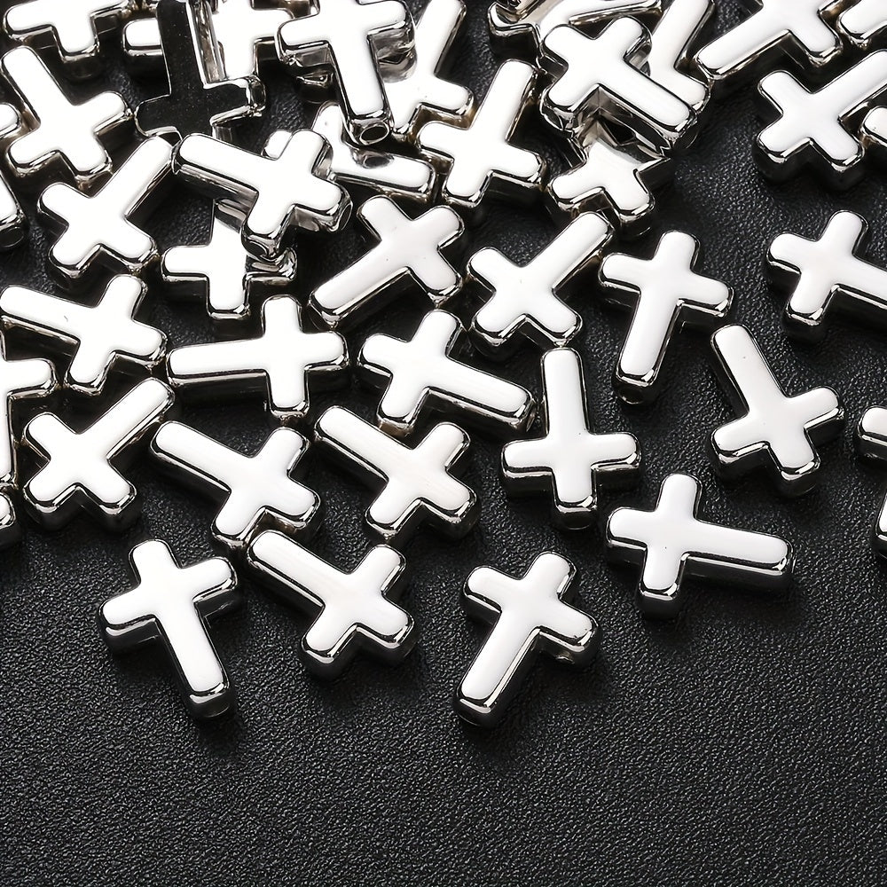Cross CCB Spacer Beads