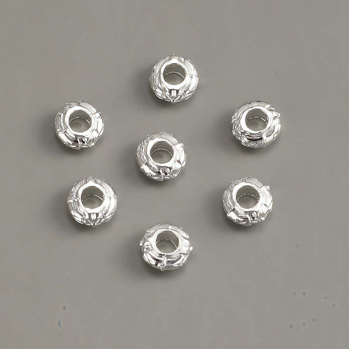 Flower Alloy Beads