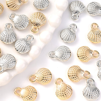 Shell CCB Spacer Beads