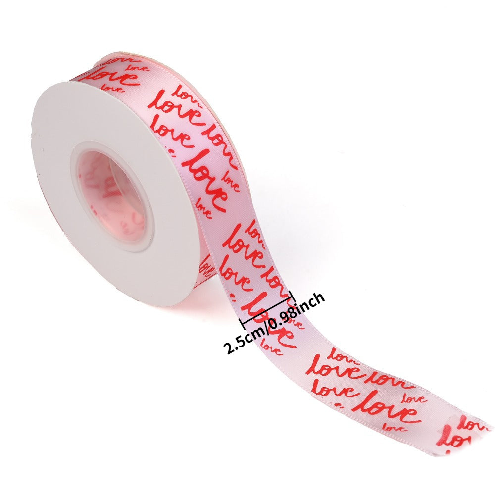 Love Heart Grosgrain Ribbon