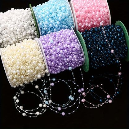 118.11 Inch Acrylic Round Bead Chain