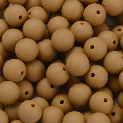 12 mm Round Silicone Beads