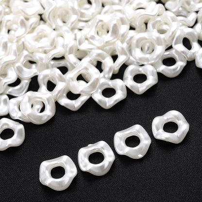 Pearl Flower Acrylic Beads