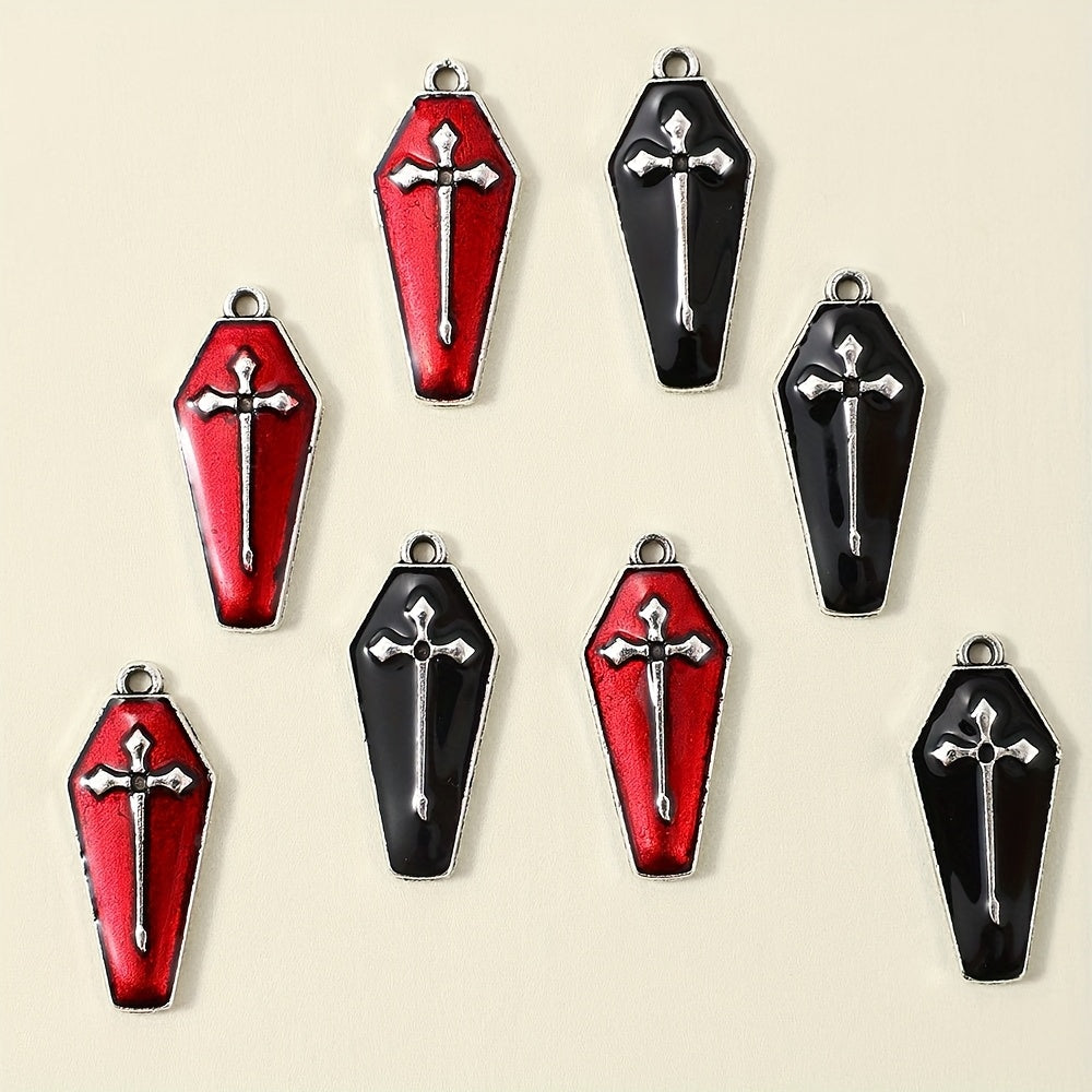 Halloween Coffin Alloy Charms