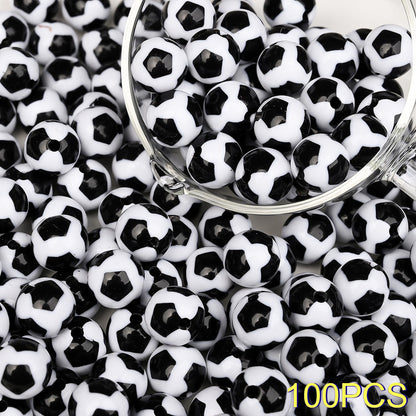 30/50/100PCS 10mm Gradient Resin Bead Set