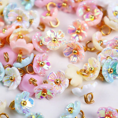 AB Resin Lily of The Valley Charms