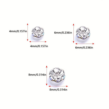 Metal Czech Flower Spacer Beads