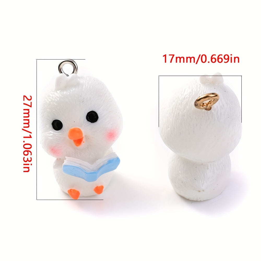 3D Animal Resin Pendant Set