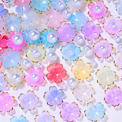 Cherry Blossom Acrylic Bead DIY Kit
