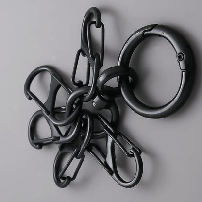 Rotating Keychain Buckle Set