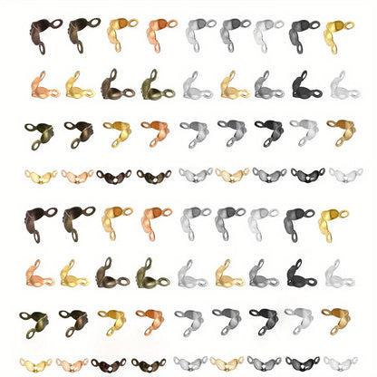 800-Piece Crimp Bead Calotte Knot Covers