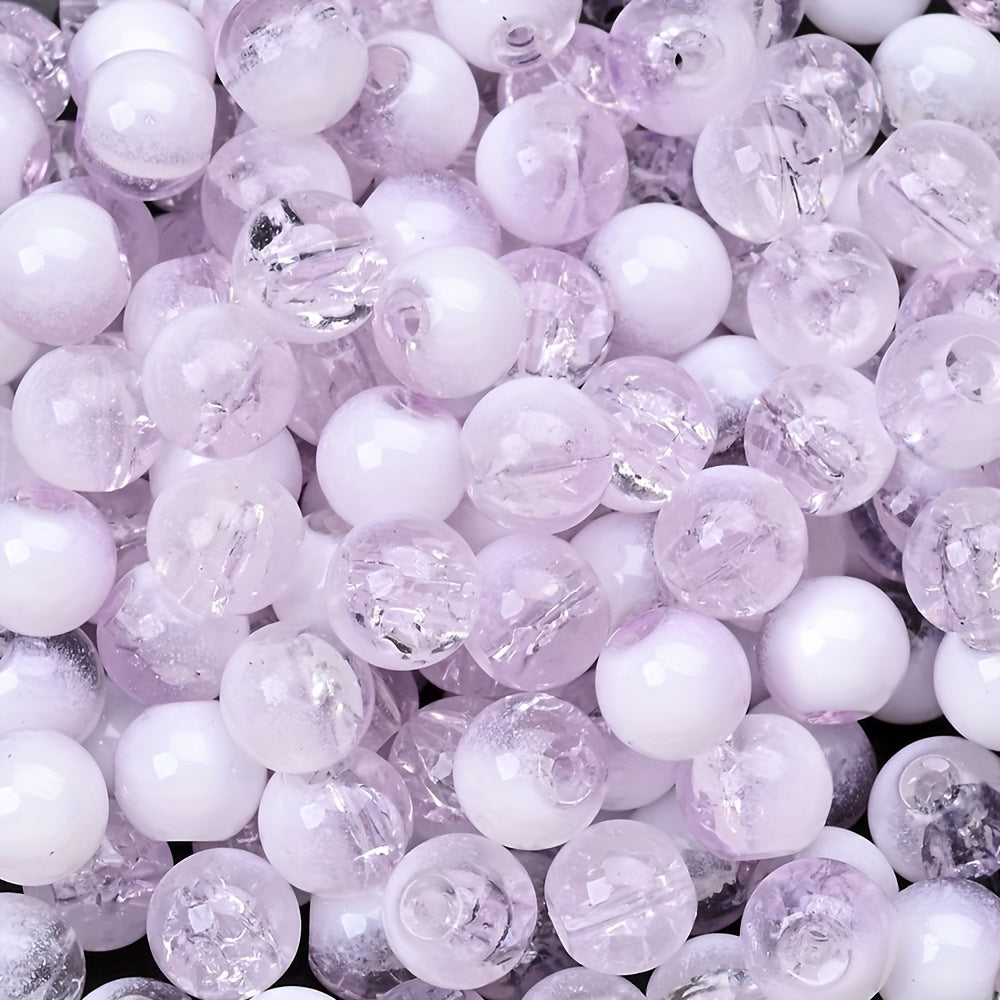 Milk Cap Glass Beads