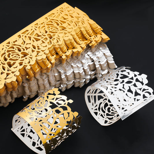 Hollow Pattern Napkin Rings