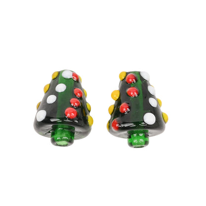 Christmas Glass Beads