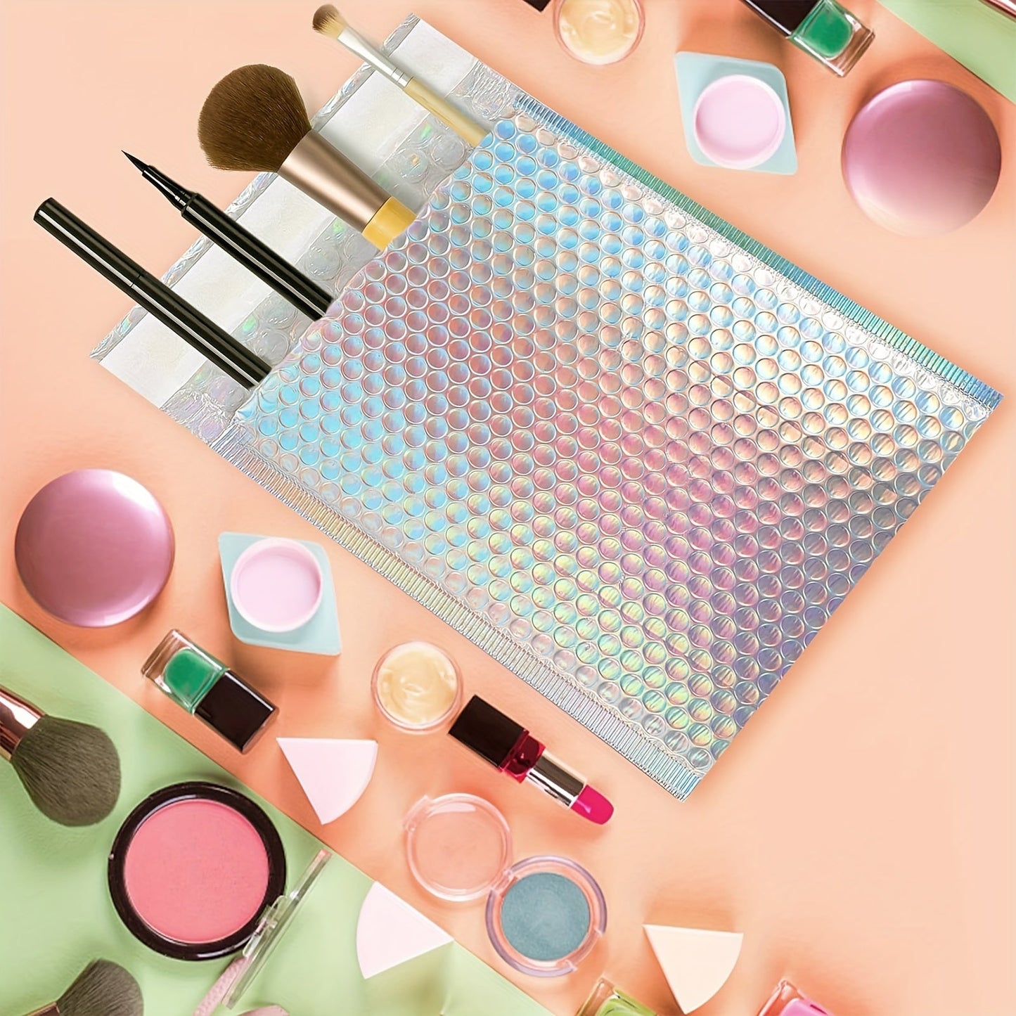 10-Piece Self-Adhesive Bubble Bags