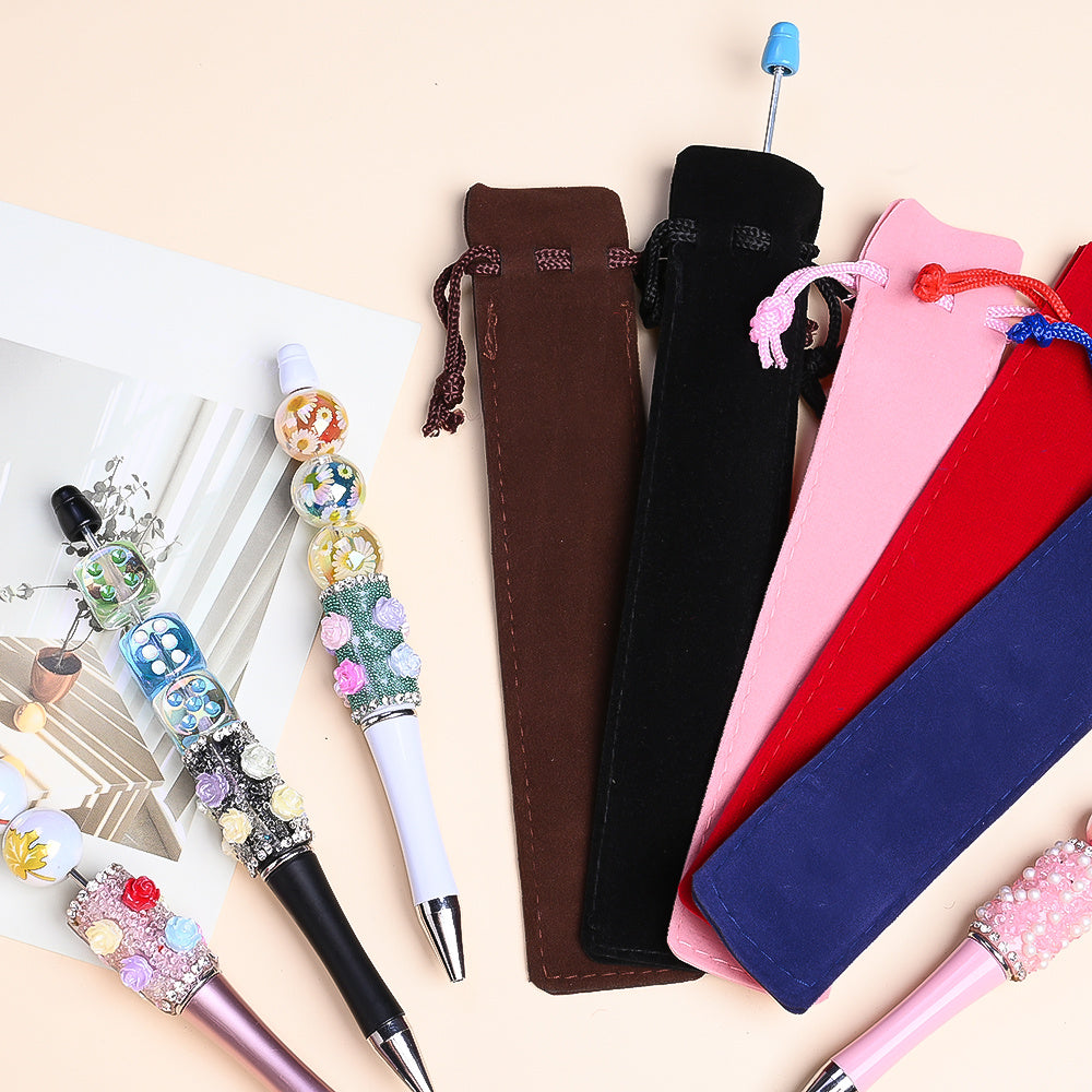 Flannel Pencil Storage Bags
