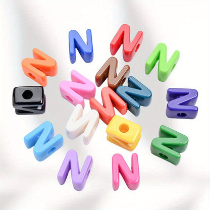 A-Z Acrylic Letter Spacer Beads